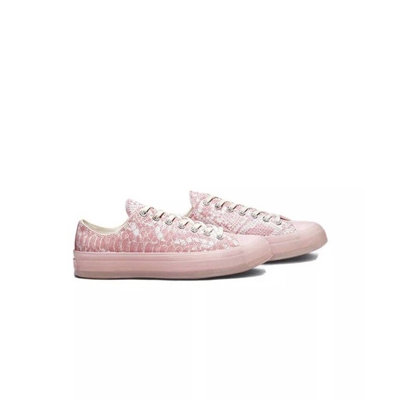 Converse x Golf Wang Chuck 70 Python 173189C Pink Low Sneakers Mens 10.5 DS - Picture 6 of 8